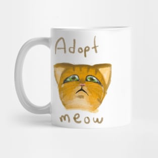 Adopt Meow Mug